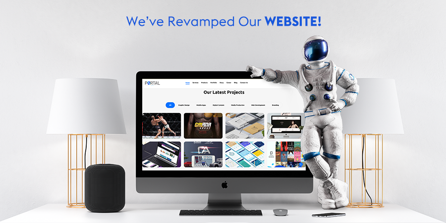The Portal agency revamped its website